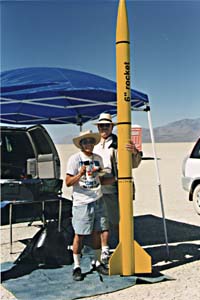 John & Pius with the Generic Rocket